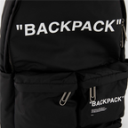 Zaini Sac à dos Quote Off-White Nero Homme