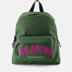 Zaini Sac à dos University Valentino Garavani Verde Homme