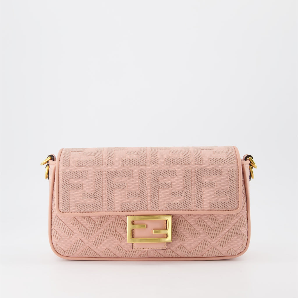 Borse a tracolla Sac Baguette Fendi Rosa Femme