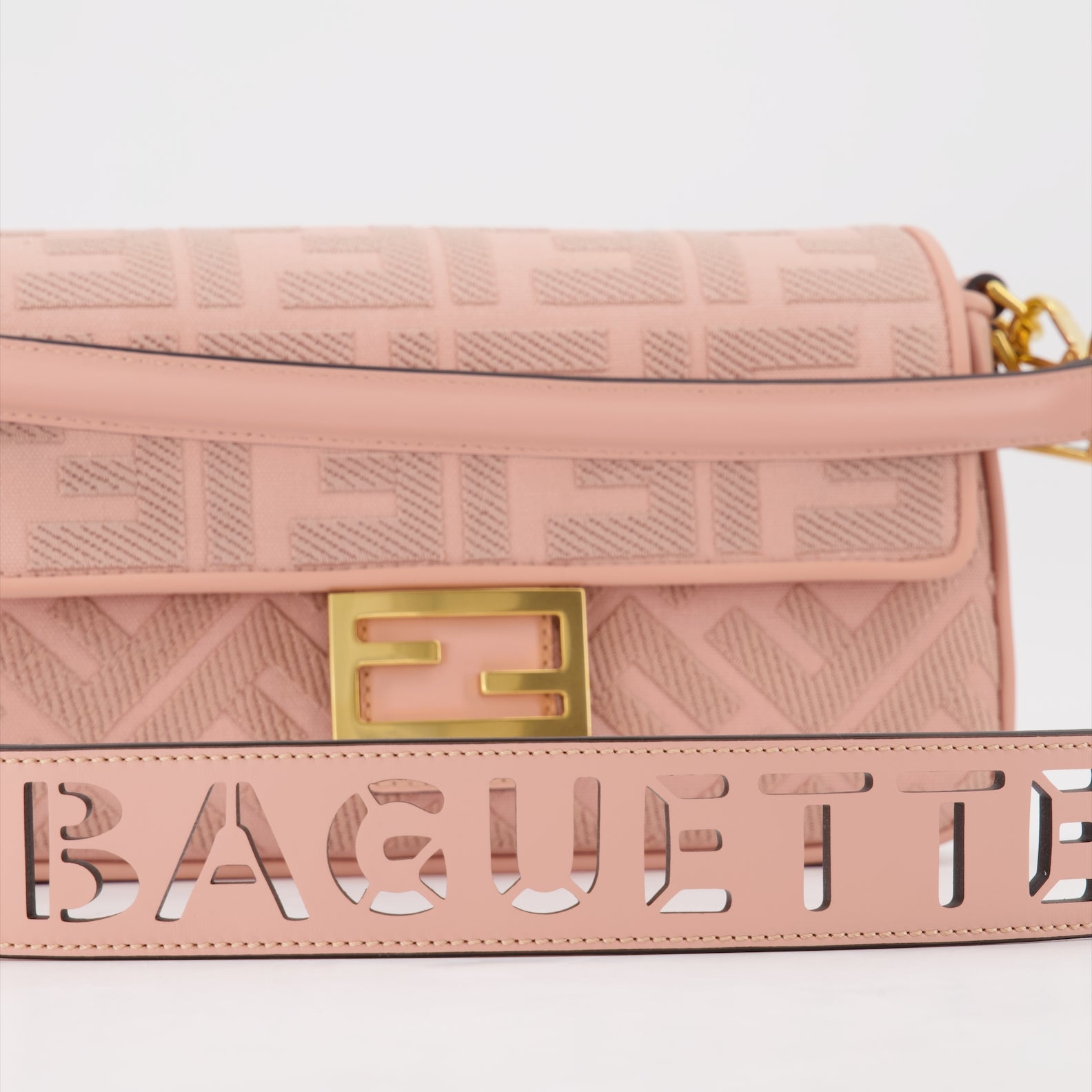 크로스백 Sac Baguette Fendi 분홍색 Femme