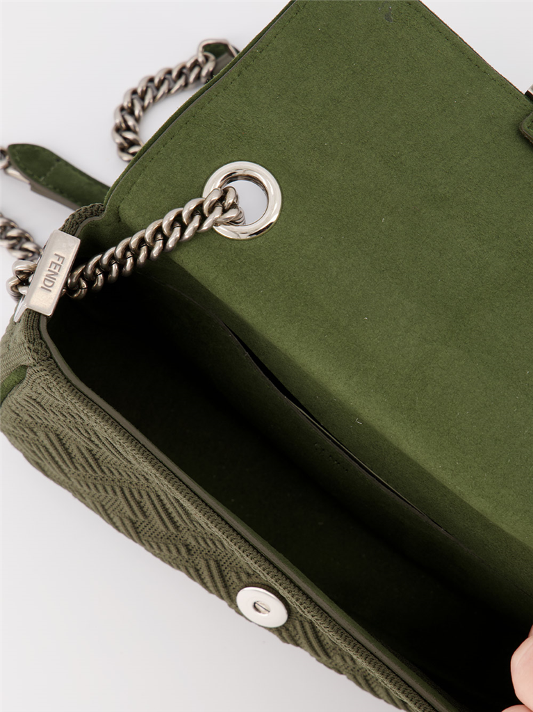 크로스백 Sac Baguette Fendi 녹색 Femme