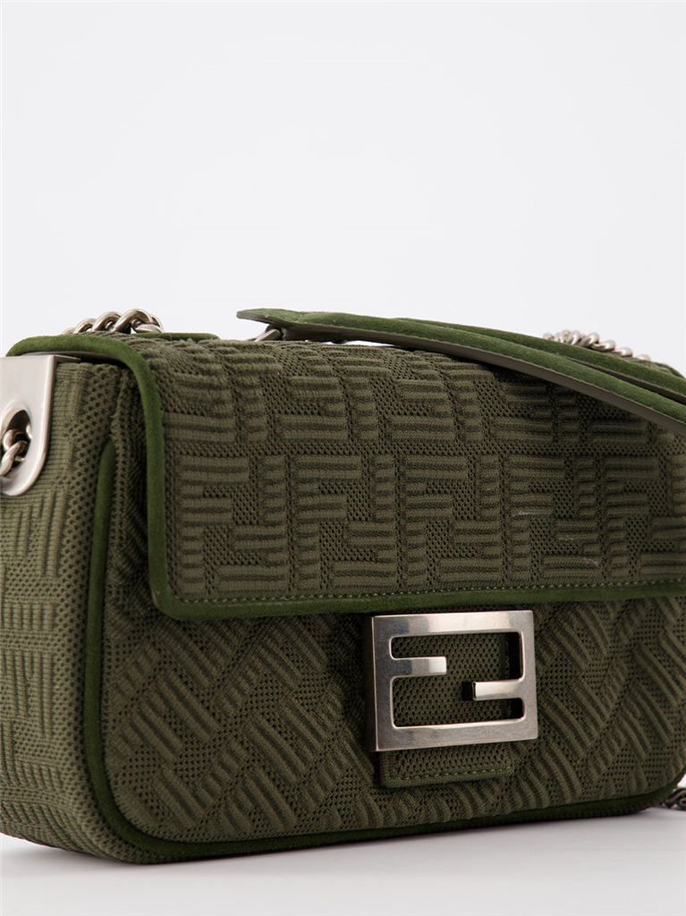 크로스백 Sac Baguette Fendi 녹색 Femme