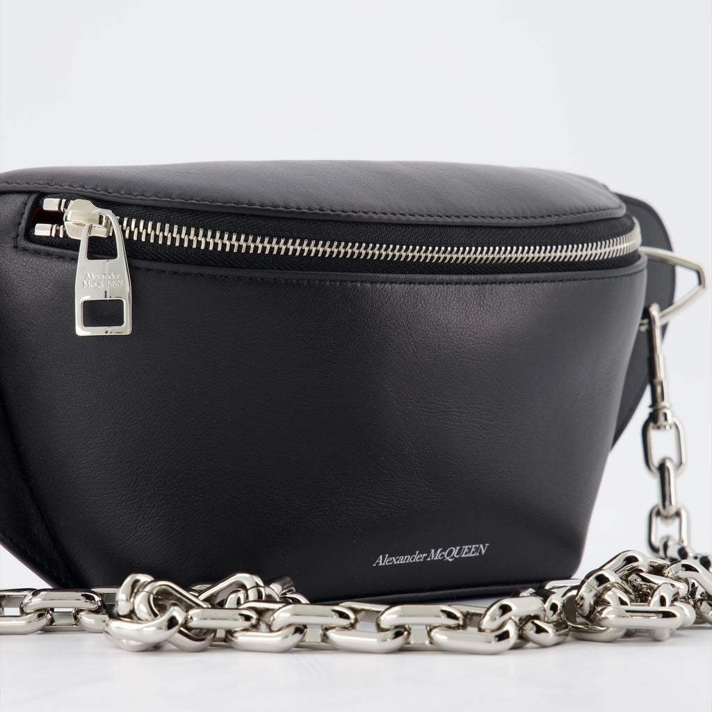 Belt bags Biker fanny pack Alexander McQueen Black Man