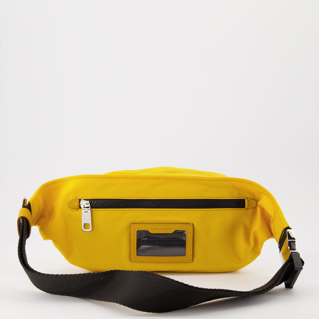 벨트백 Sac banane en nylon Dolce & Gabbana 노란색 Homme
