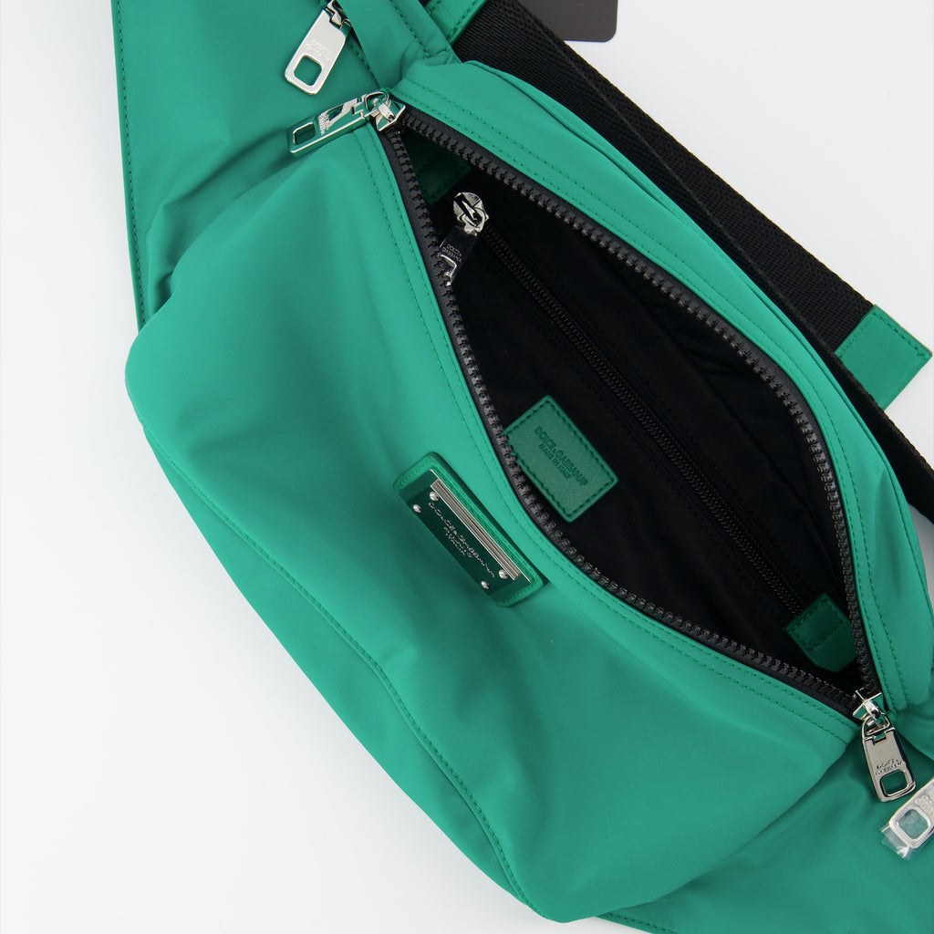 Bolsas de cinto Sac banane en nylon Dolce & Gabbana Verde Homme