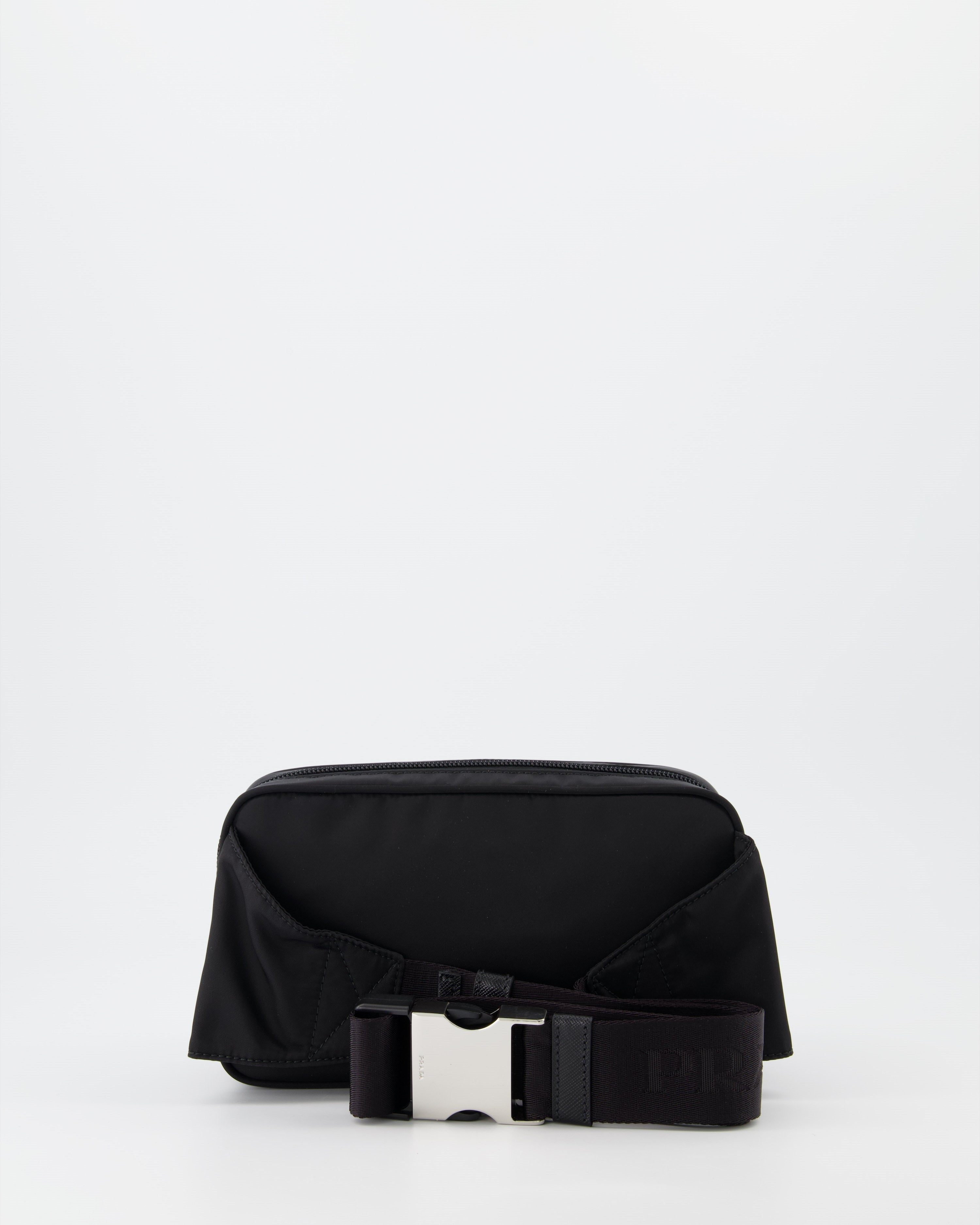 Bolsas de cinto Sac banane en Re-Nylon Prada Preto Homme