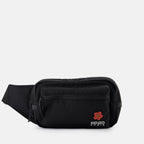 ベルトバッグ ケンゾー クレスト ファニーパック Kenzo 黒 男