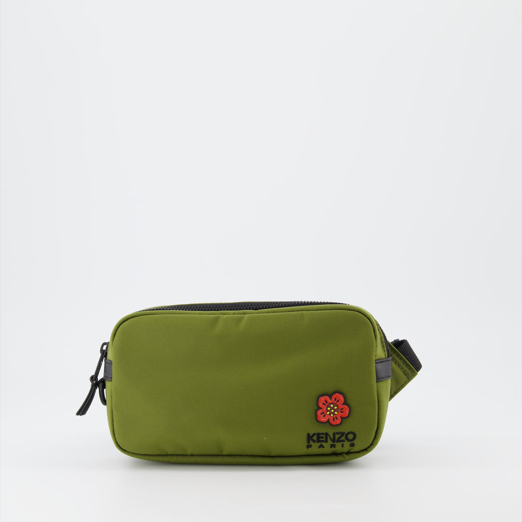 벨트백 Sac banane Kenzo Crest Kenzo 카키색 옷감 Homme