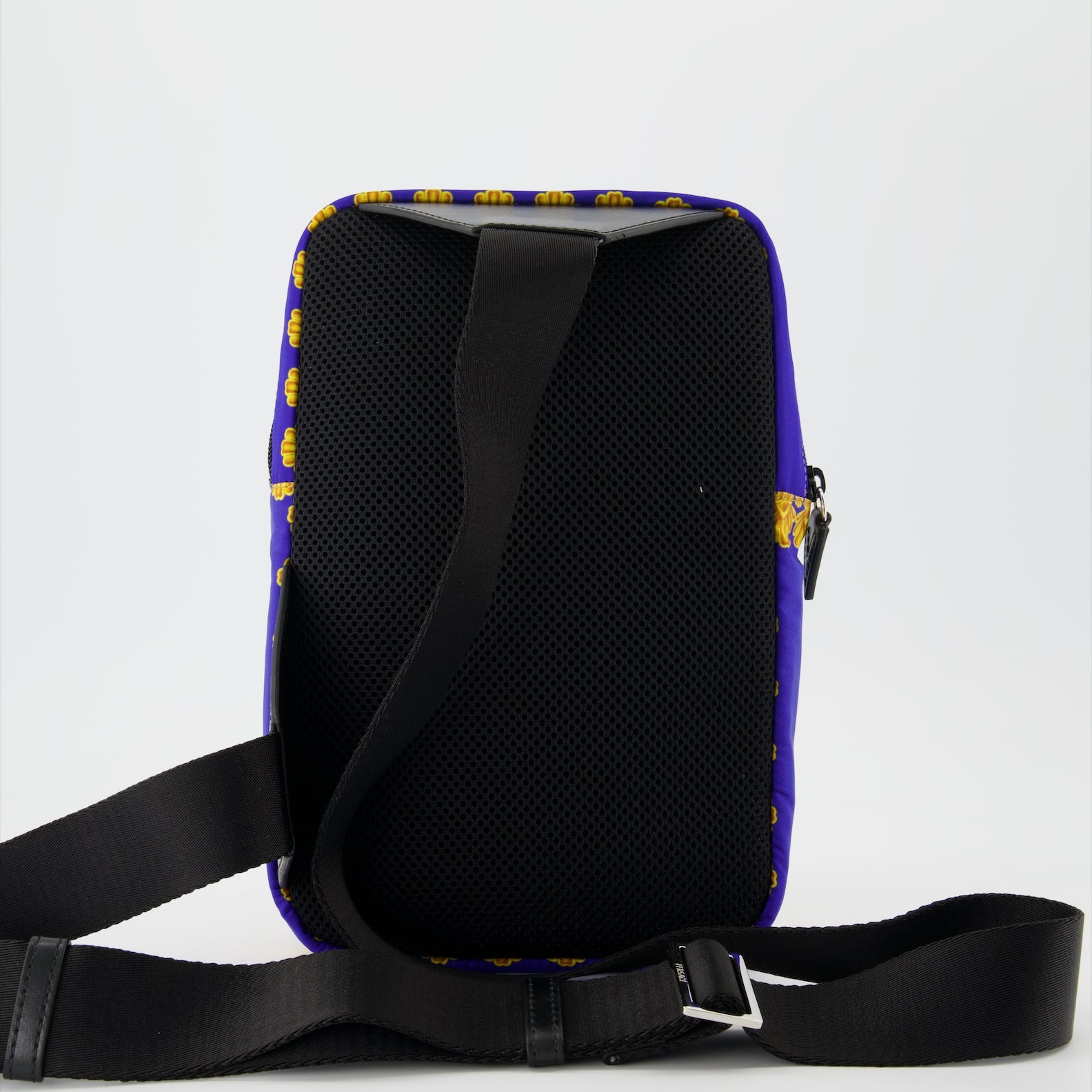 Umhängetaschen Sac bandoulière Barocco Versace Blau Homme