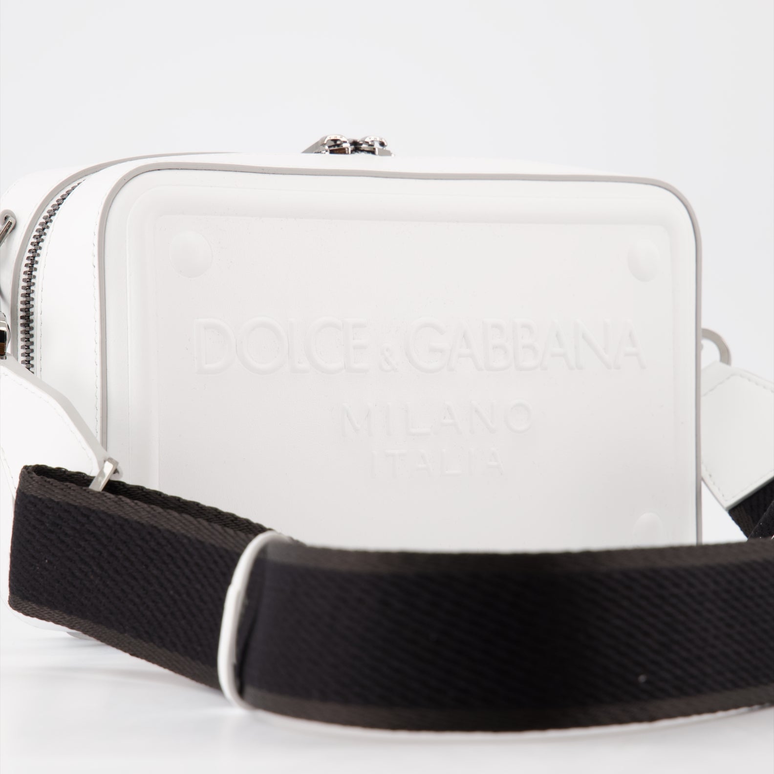 Borse a tracolla Sac bandoulière en cuir Dolce & Gabbana Bianco Homme