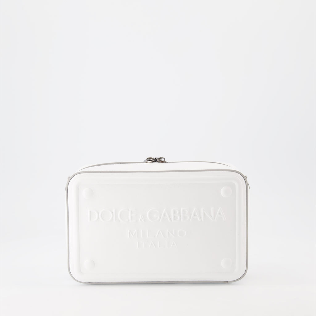 Borse a tracolla Sac bandoulière en cuir Dolce & Gabbana Bianco Homme