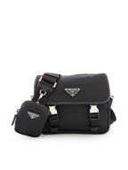 Borse a tracolla Sac bandoulière en Re-Nylon Prada Nero Homme