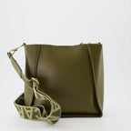 Borse a tracolla Sac bandoulière à logo Stella McCartney Verde Femme