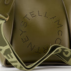 Borse a tracolla Sac bandoulière à logo Stella McCartney Verde Femme