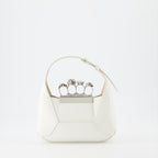 Handtaschen und schultertaschen Sac The Jewelled Hobo Alexander McQueen Beige Femme
