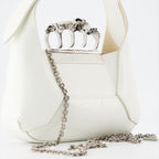 Handtaschen und schultertaschen Sac The Jewelled Hobo Alexander McQueen Beige Femme
