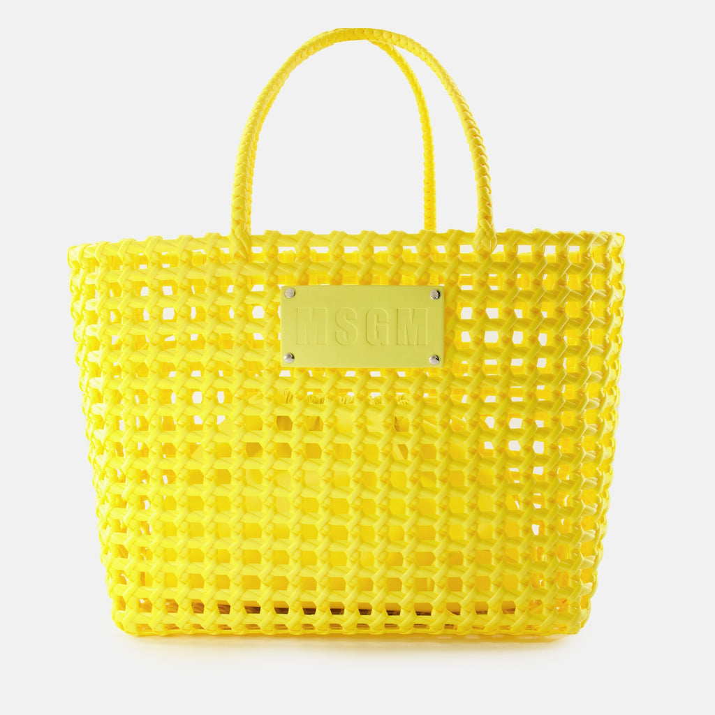 Tote bags Tote bags MSGM Gelb Femme