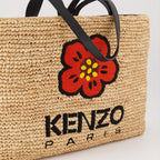 Bolsas tote Sacs cabas en raphia Kenzo Bege Femme