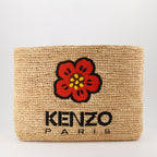Bolsas tote Sacs cabas en raphia Kenzo Bege Femme