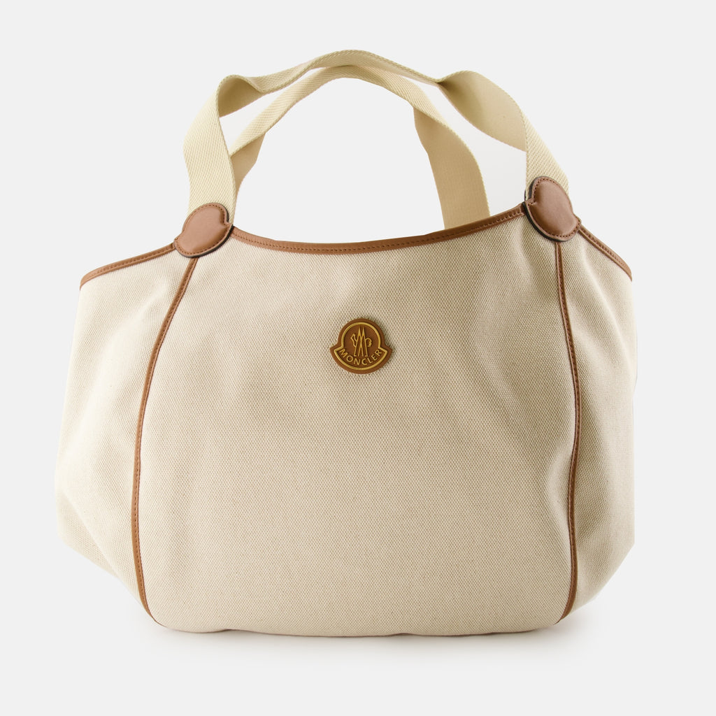 Sacs cabas Sac Nalani Moncler Beige Femme