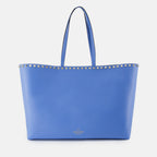Bolsas tote Sacs cabas Rockstud Valentino Garavani Azul Femme