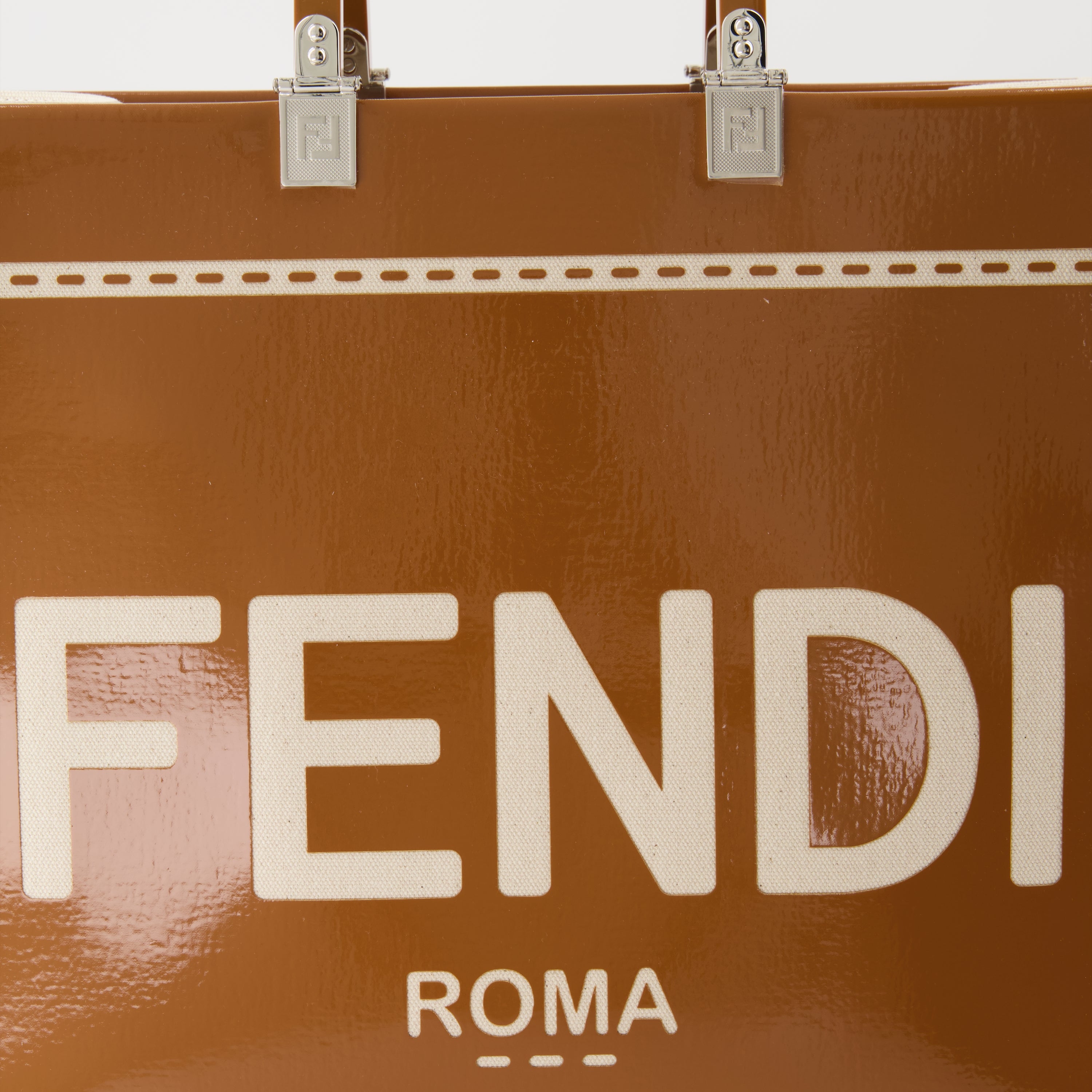 Sac cabas Sunshine marron