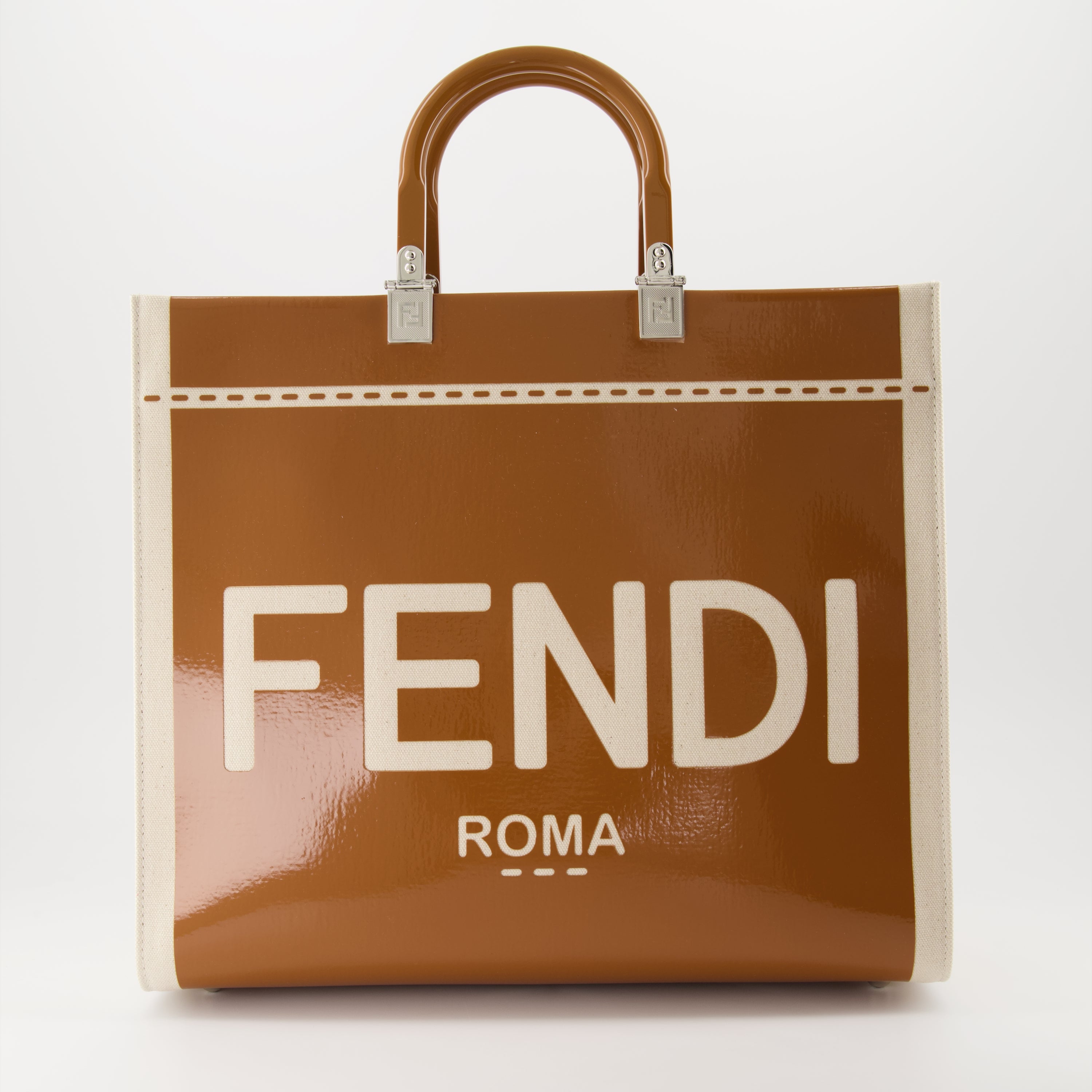 Sac cabas Sunshine marron