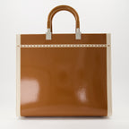 Sac cabas Sunshine marron