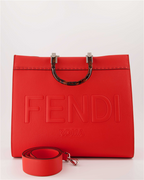 Bolsas tote Sacs cabas Sunshine Fendi Vermelho Femme