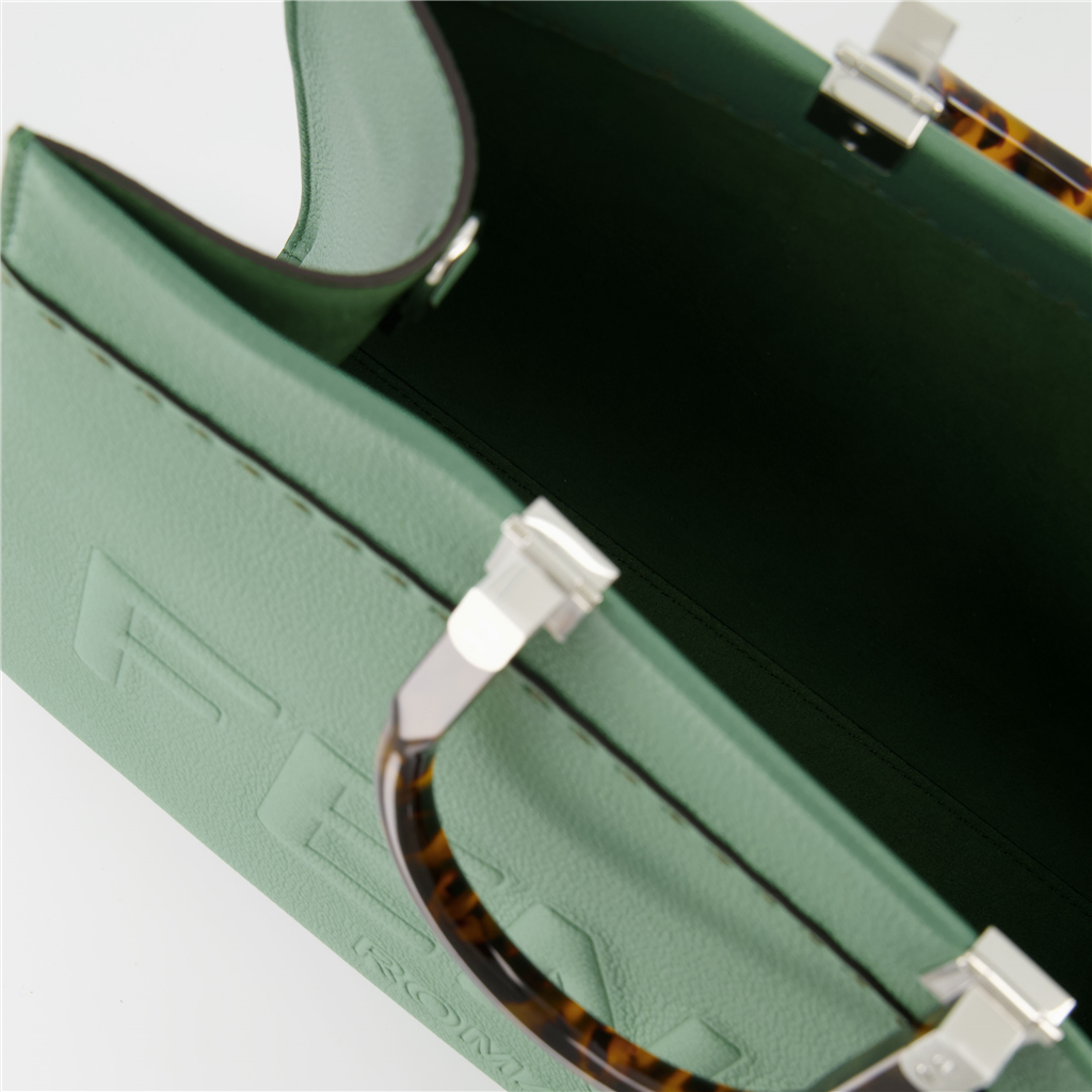 トートバッグ サンシャイントートバッグ Fendi 緑 女性