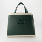Borse tote Sacs cabas VLogo Signature Valentino Garavani Verde Homme