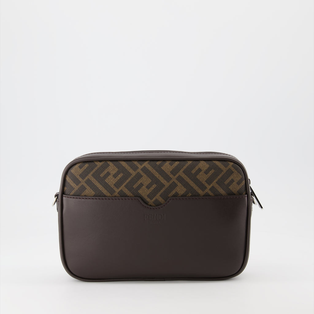 Sacs bandoulière Sac Camera Case Fendi Marron Homme