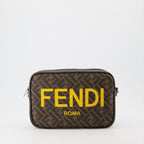 Sacs bandoulière Sac Camera Case Fendi Marron Homme