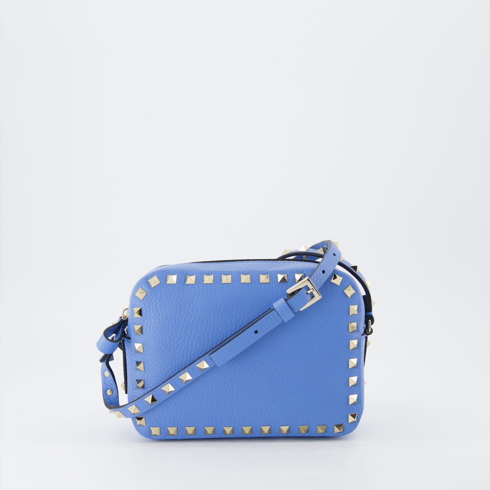 크로스백 Sac Camera Rockstud Valentino Garavani 파란색 Femme