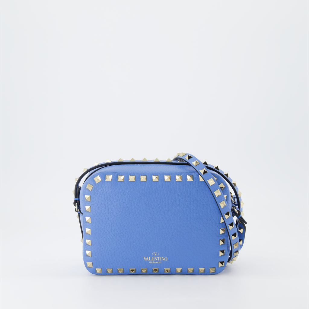 크로스백 Sac Camera Rockstud Valentino Garavani 파란색 Femme