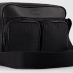 Bolsas transversais Sac City New Camera em Nylon Saint Laurent Preto Homme