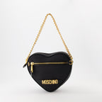 Bolsos de mano y al hombro Sac Coeur Moschino Negro Femme