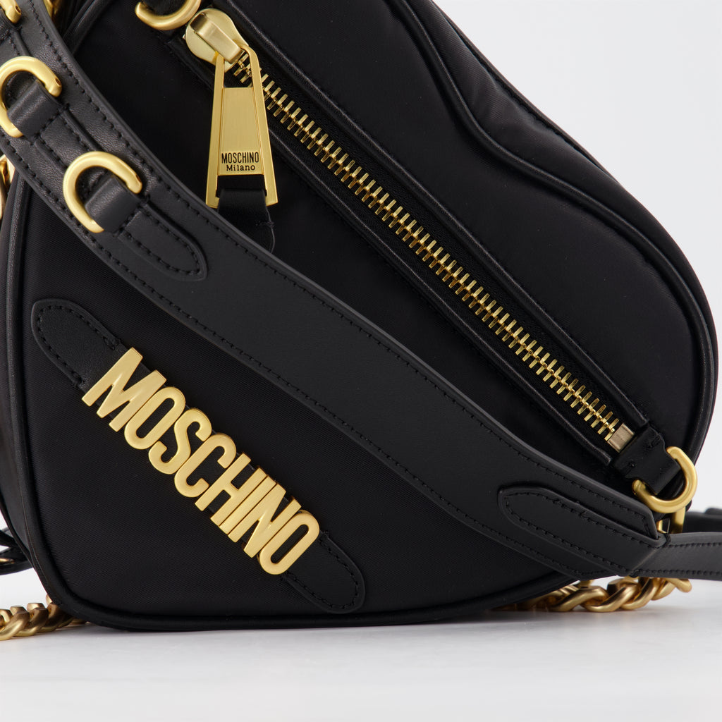 Bolsos de mano y al hombro Sac Coeur Moschino Negro Femme