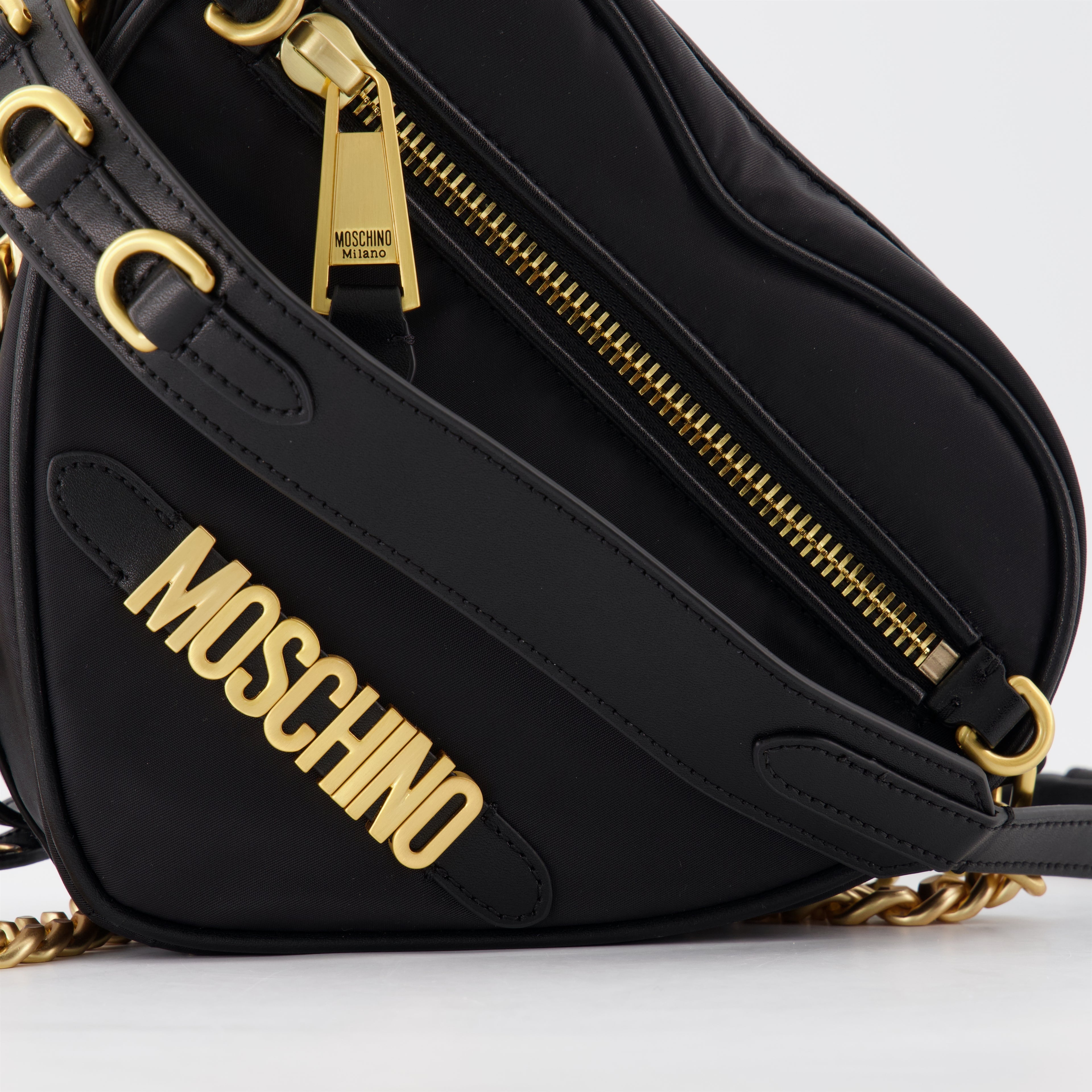 Bolsos de mano y al hombro Sac Coeur Moschino Negro Femme