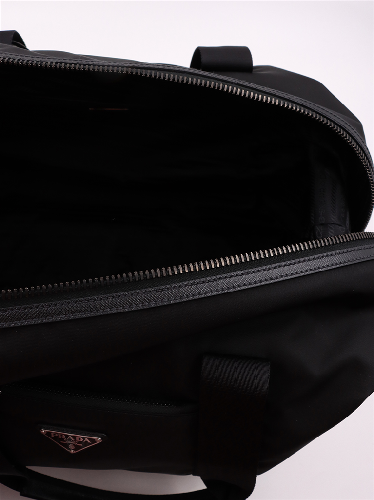 스포츠 및 여행 가방 Sac de voyage en Re-Nylon Prada 검은색 남여공용
