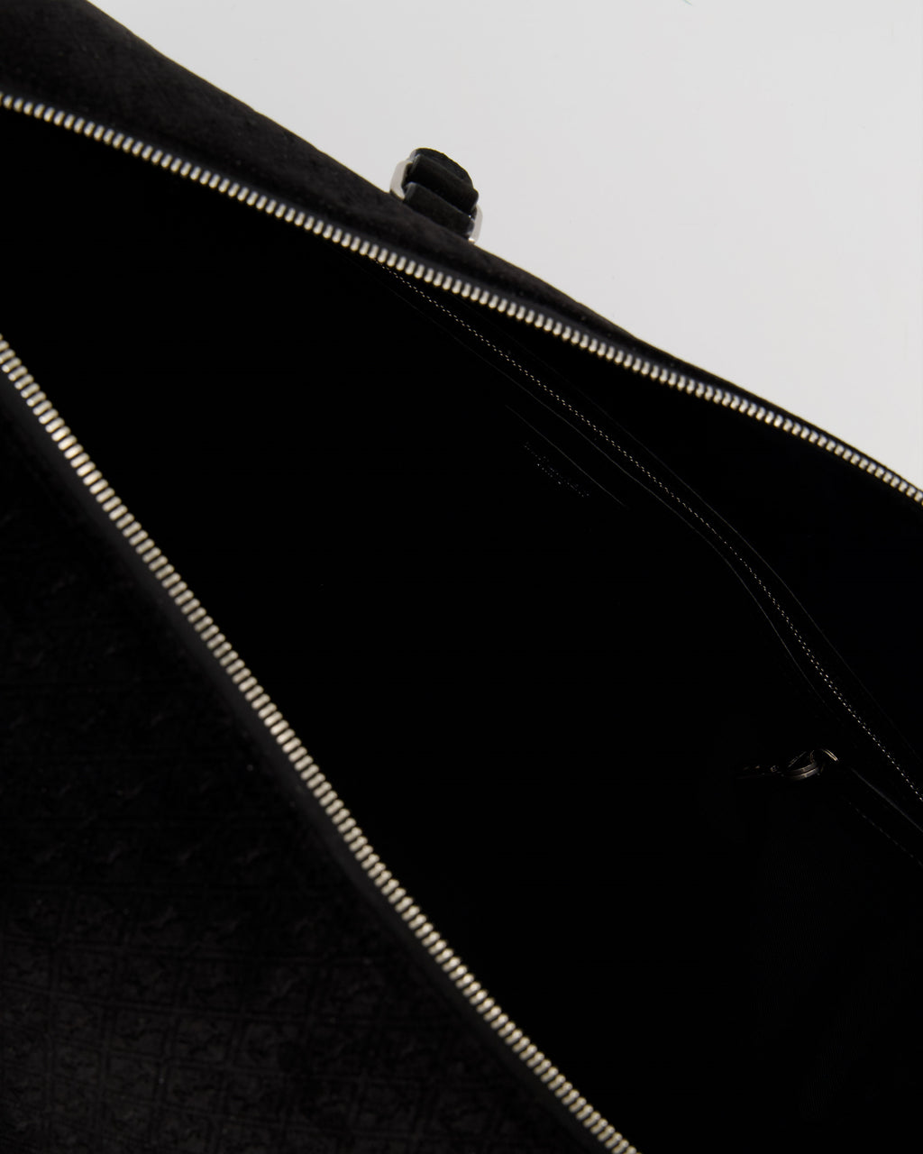 Bolsas esportivas e de viagem Sac de voyage en velours Saint Laurent Preto Homme