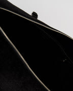 Bolsas esportivas e de viagem Sac de voyage en velours Saint Laurent Preto Homme