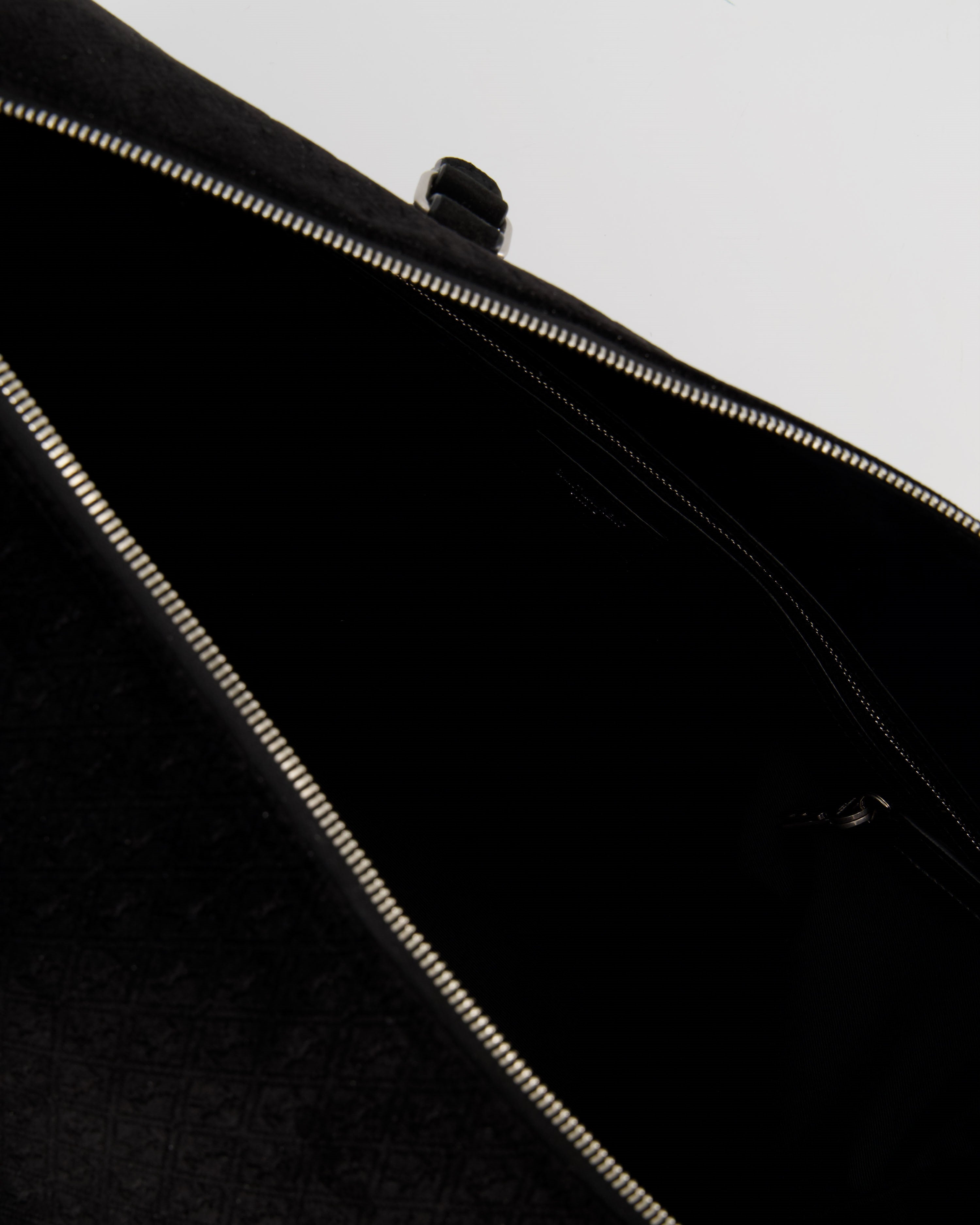 Bolsas esportivas e de viagem Sac de voyage en velours Saint Laurent Preto Homme