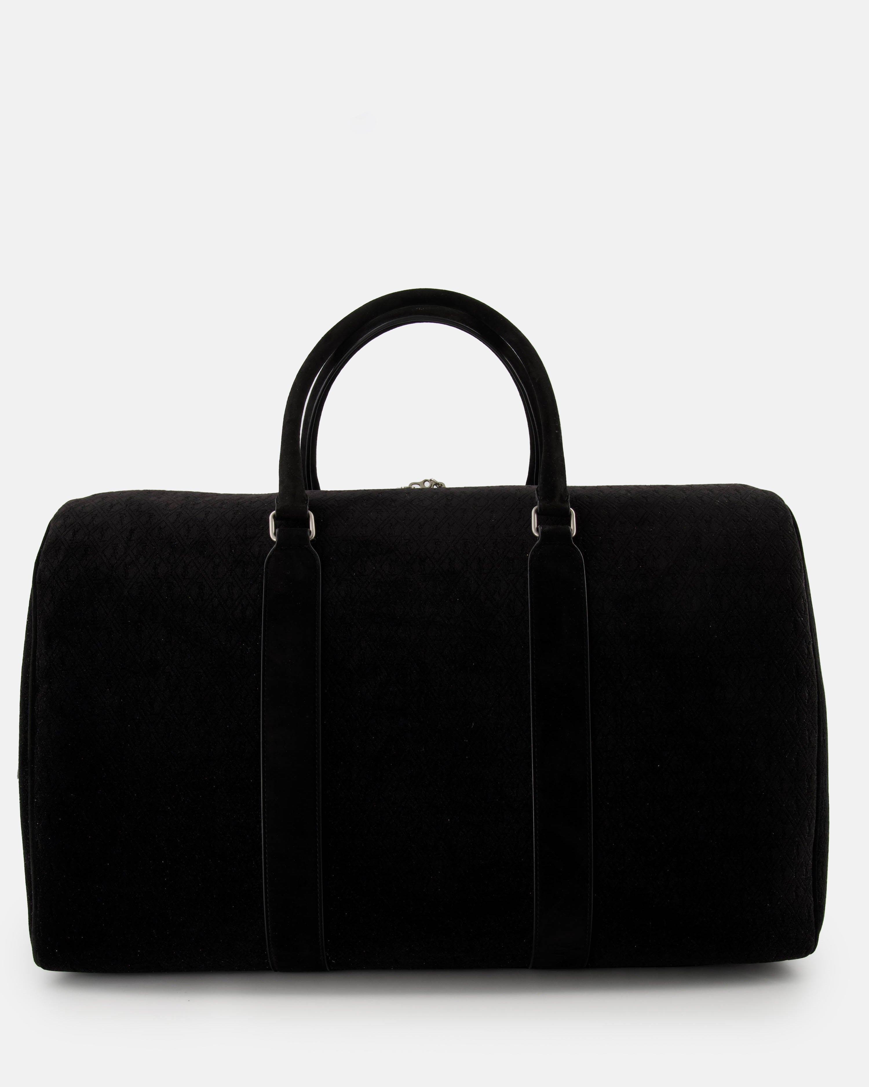 Bolsas esportivas e de viagem Sac de voyage en velours Saint Laurent Preto Homme