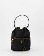 Sacs seau Sac Duet Prada Noir Femme