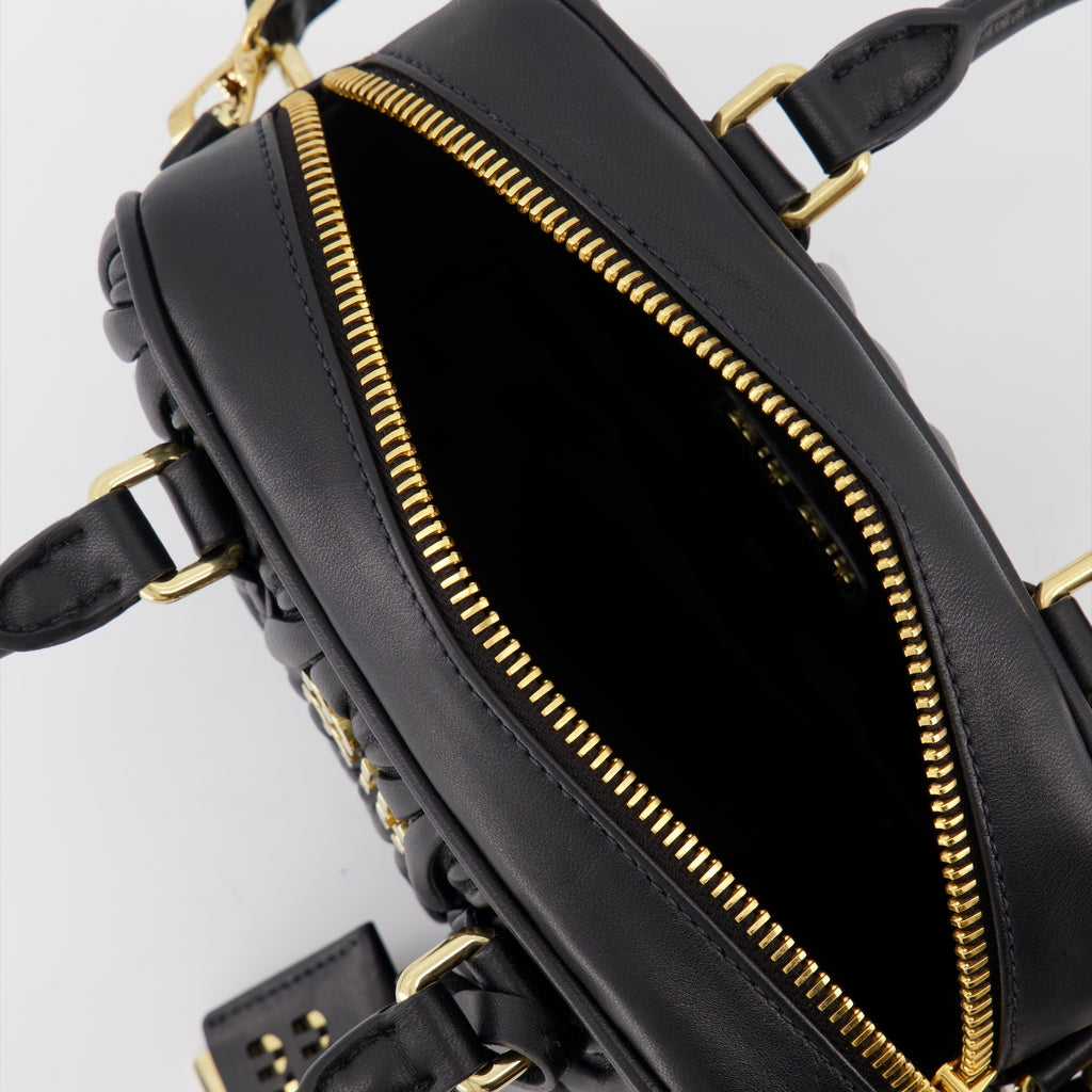 Sacs à main et épaule Sac en cuir nappa Miu Miu Noir Femme
