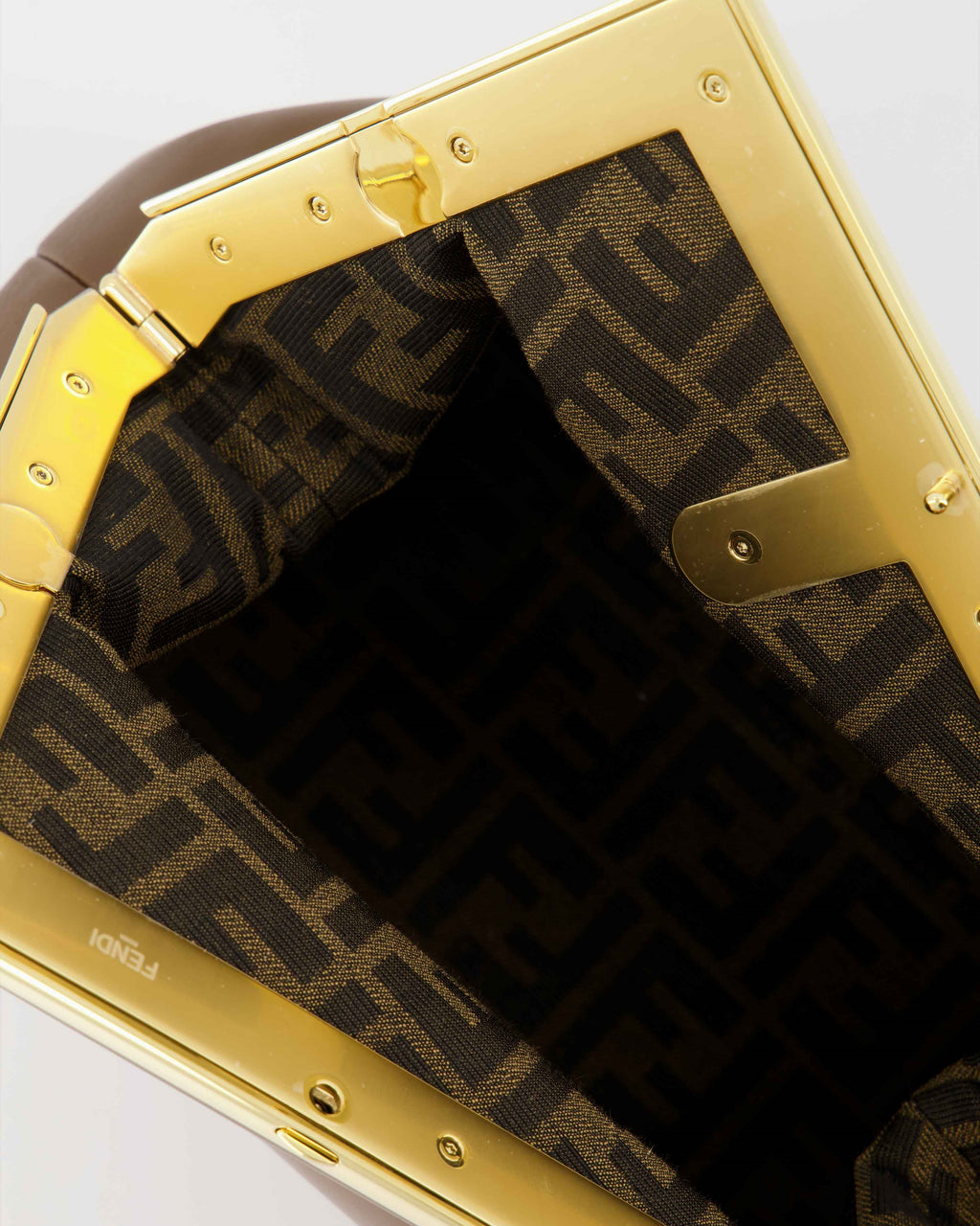 Handtaschen und schultertaschen Sac Fendi First Fendi Braun Femme