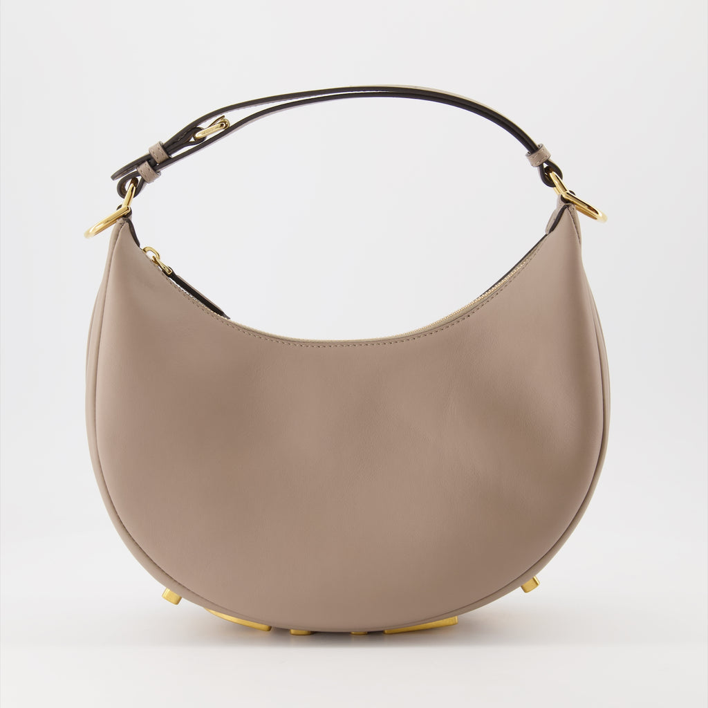 Handtaschen und schultertaschen Sac Fendigraphy Fendi Beige Femme
