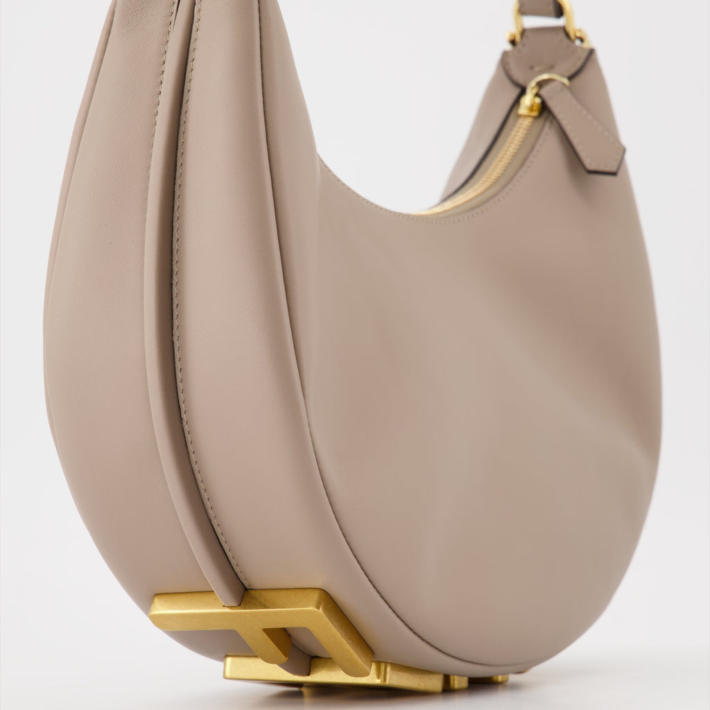Handtaschen und schultertaschen Sac Fendigraphy Fendi Beige Femme