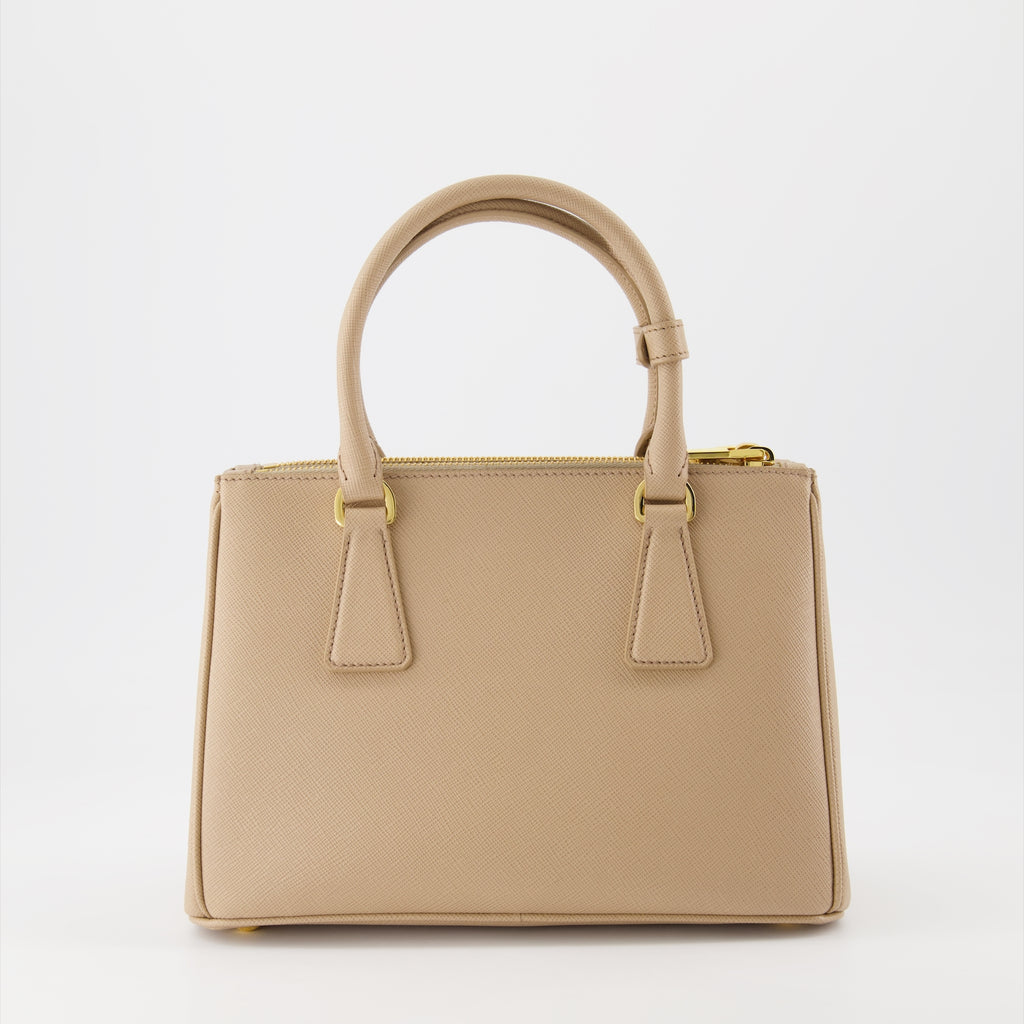 핸드백 및 숄더백 Sac Galleria Saffiano Prada 베이지 Femme